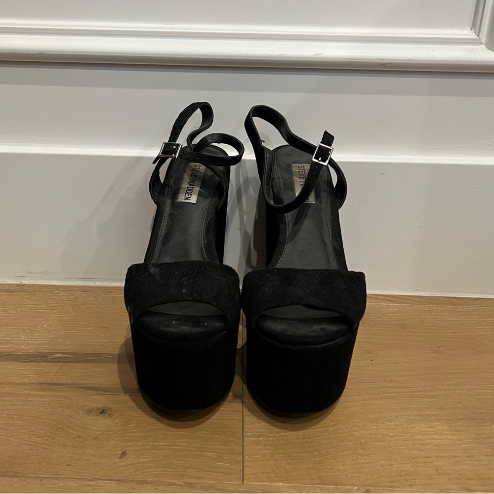 Black Steve Madden Platform Heels NOT FOR SALE ANYMORE